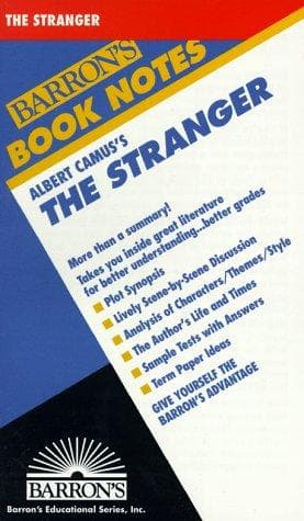 Tapa de Albert Camus's The stranger