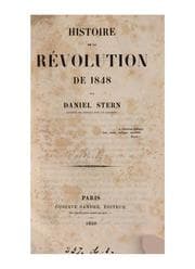 Tapa de Histoire de la révolution de 1848, par Daniel Stern