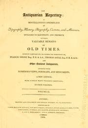 Tapa de The Antiquarian repertory