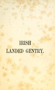 Tapa de The Irish landed gentry when Cromwell came to Ireland