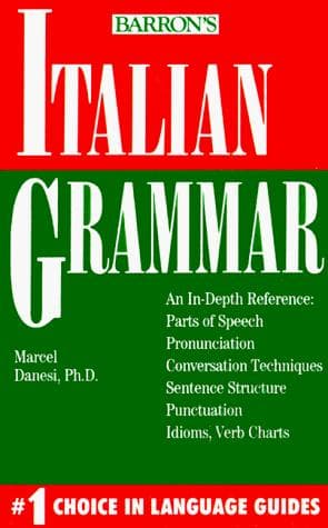 Tapa de Italian grammar