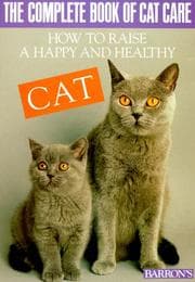 Tapa de The complete book of cat care