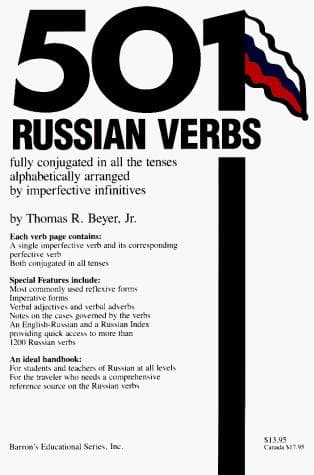 Tapa de 501 Russian verbs