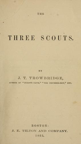 Tapa de The three scouts
