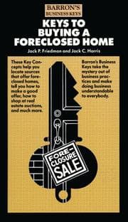 Tapa de Keys to buying a foreclosed home