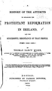 Tapa de A History of the Attempts to Establish the Protestant Reformation in Ireland: And the Successful ..