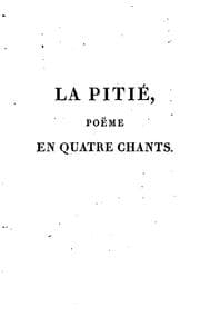 Tapa de La pitié, poëme