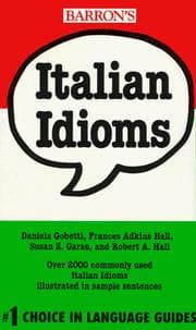 Tapa de Italian idioms