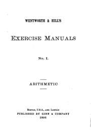 Tapa de "Wentworth & Hill's Examination Manuals