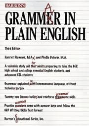 Tapa de Grammar in plain English