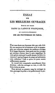 Tapa de Les provinciales, ou, Lettres de Louis de Montalte