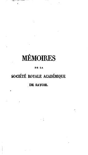 Tapa de Mémoires