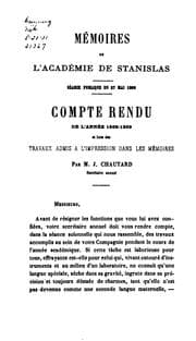 Tapa de Mémoires