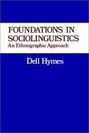 Tapa de Foundations in sociolinguistics