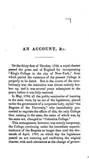 Tapa de An Account of the Celebration of the First Semi-centennial Anniver Sary of the Incorporation of ...