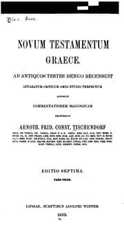 Tapa de Novum Testamentum graece