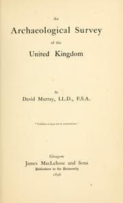 Tapa de An archaeological survey of the United Kingdom