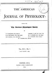 Tapa de American Journal of Physiology