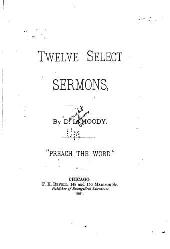 Tapa de Twelve Select Sermons