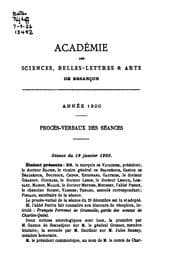 Tapa de Procès-verbaux et mémoires