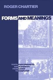 Tapa de Forms and meanings