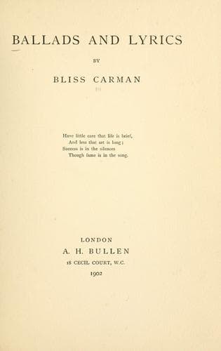Tapa de Ballads and lyrics