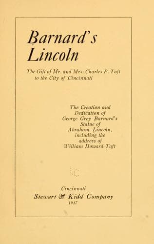 Tapa de Barnard's Lincoln