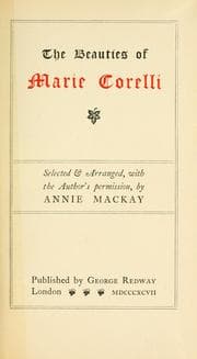 Tapa de The beauties of Marie Corelli