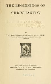 Tapa de The beginnings of Christianity