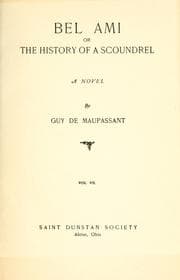 Tapa de Bel ami, or, The history of a scoundrel