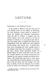 Tapa de Some Contrasts in the Growth of Pennsylvania and English Law