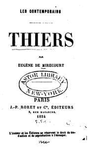Tapa de Thiers