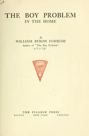 Tapa de The boy problem in the home