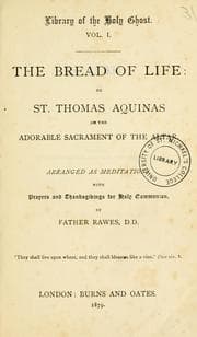 Tapa de The Bread of life