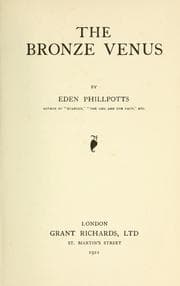 Tapa de The bronze Venus