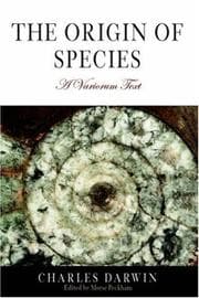 Tapa de The Origin of Species