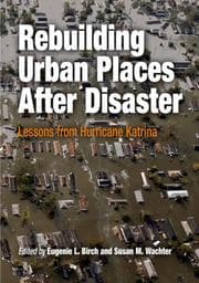 Tapa de Rebuilding urban places after disaster