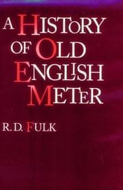 Tapa de A History of Old English Meter