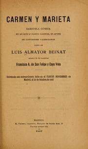 Tapa de Carmen y Marieta