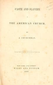 Tapa de Caste and slavery in the American church