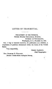 Tapa de A Dictionary of Geographic Positions in the United States