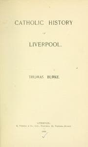 Tapa de Catholic history of Liverpool