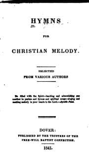 Tapa de Hymns for Christian Melody