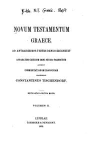 Tapa de Novum Testamentum Graece: ad antiquissimos testes denuo recensuit, apparatum criticum omni ...