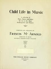 Tapa de Child life in music