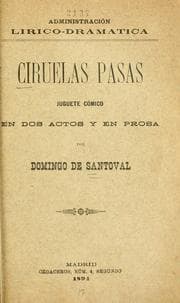 Tapa de Ciruelas pasas