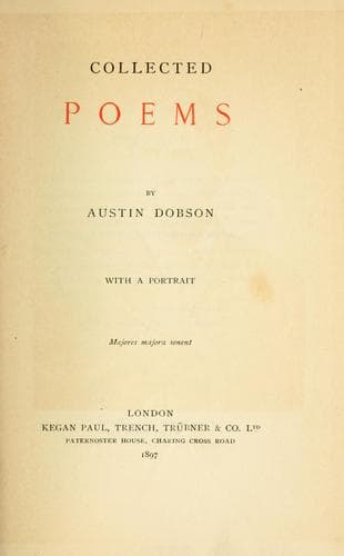 Tapa de Collected poems