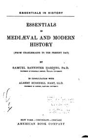 Tapa de Essentials in Medieval and Modern History: (from Charlemagne to the Present Day)