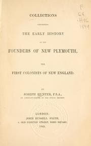 Tapa de Collections concerning the early history of the founders of New Plymouth