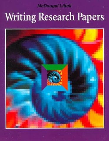 Tapa de Writing Research Papers
